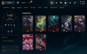 Conta League Of Legends Lvl 189 Criada Em 2013 - Full Acesso