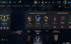Conta League Of Legends Lvl 189 Criada Em 2013 - Full Acesso