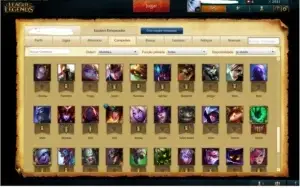 Conta de LOL Ouro 4