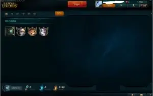 Conta de LOL Ouro 4