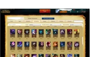 Conta de LOL Ouro 4