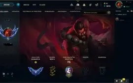 Conta League of Legends Diamante 3 + skin ultimate