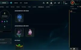 Conta League of Legends Diamante 3 + skin ultimate