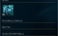 conta League of legends lvl 31 unrankd