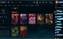 Conta league of legends