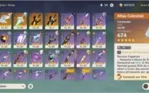 Hutao,Xiao,Baal +Quatro 5*/ Ar 56