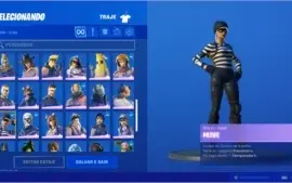 conta Fortnite Season 3 full e estandarte super raro