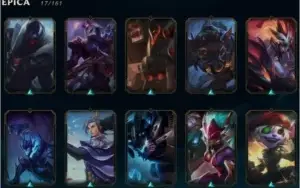 Conta GOLD com mais de 60k em rp de skins boas.