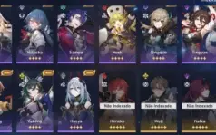 Conta Honkai Star Rail Acheron Jing Yuan Blade e outros t5