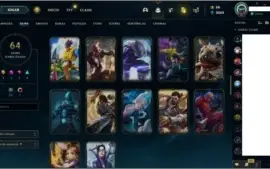 CONTA LEAGUE OF LEGENDS, FALTAM 7 CHAMPS