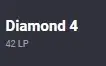 Conta lol diamante 4 67% winrate