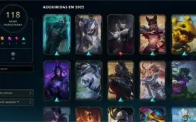 CONTA DE LOL (LVL 299) E VALORANT (DIAMANTE 1)