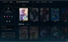 conta D4 com skin ultimamate
