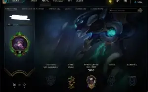 conta league of legends lol