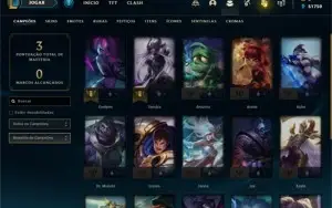 Conta FERRO 4 - Smurf LOL (league of legends) ELOMOON