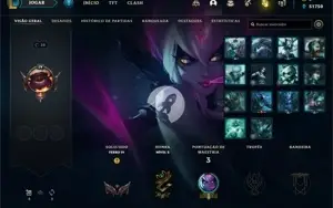 Conta FERRO 4 - Smurf LOL (league of legends) ELOMOON