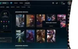 Conta League Platinum Desde 2014