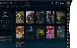 Conta League Platinum Desde 2014