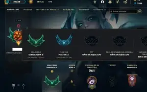 Esmeralda 2 com 90 Champs e 63 Skins + 4 Vitoriosas