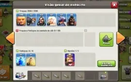 Conta Clash Of Clans CV 7 Semi-FULL