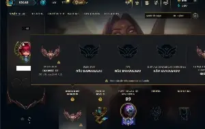 Bronze 4 com 40 Champs e 9 Skins