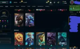 Conta LoL Aatrox Prestígio 2.0