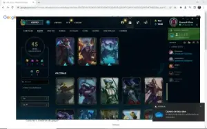 Conta LoL Aatrox Prestígio 2.0