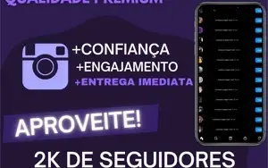 [Oferta] 2K De Seguidores Por R$ 15,00 💫