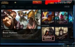 Conta league of legends lol Pbe servidor de testes
