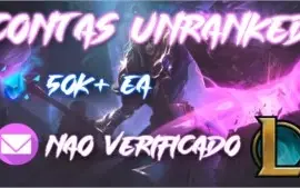 CONTAS UNRANKED LEVEL 30 - 50K+ ESSÊNCIA