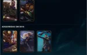 Conta LOL - Platina 3