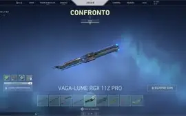 Conta de vava cheia de skin no preço