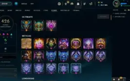 Conta lol nvl 742 mmr mestre