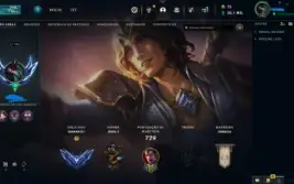 Conta lol nvl 742 mmr mestre