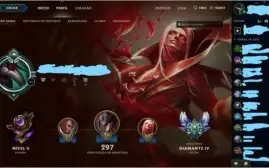 DIAMANTE IV - #204Skins+Espólios - 20PG Runas