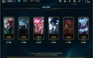 Conta de LoL DIAMANTE 2