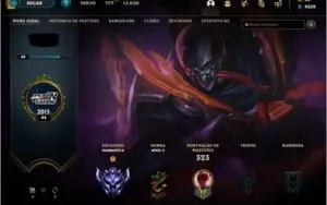 Conta de LoL DIAMANTE 2