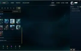 League of Legends - Platina seasson 06 e Ouro seasson 06