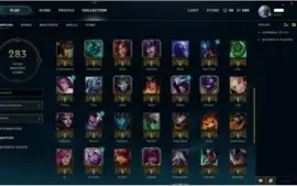 League of Legends - Platina seasson 06 e Ouro seasson 06
