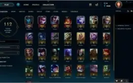 CONTA PLATINA 4 ,37 champs,9 skins