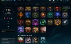 Conta do lol muito boa
