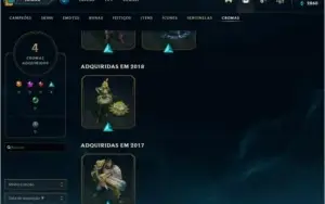 Conta do lol muito boa