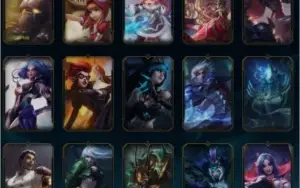 Conta lol com 97 skins sendo 3 ultimei-te