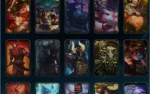 Conta lol com 97 skins sendo 3 ultimei-te