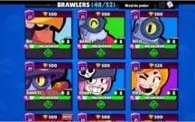 Conta 23k Troféus 33 Skins 3 Passes 48 Brawler