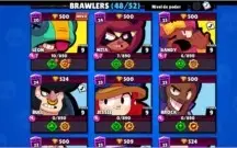 Conta 23k Troféus 33 Skins 3 Passes 48 Brawler
