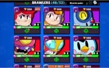Conta 23k Troféus 33 Skins 3 Passes 48 Brawler