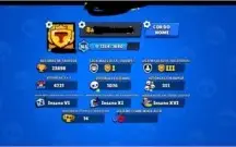 Conta 23k Troféus 33 Skins 3 Passes 48 Brawler