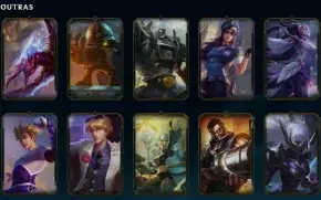Conta League of Legends Full Acesso - 99 Champs e 35 Skins