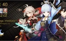 AR 40 Ayaka / Kazuha / Zhongli / Mona c1 e Razor c5
